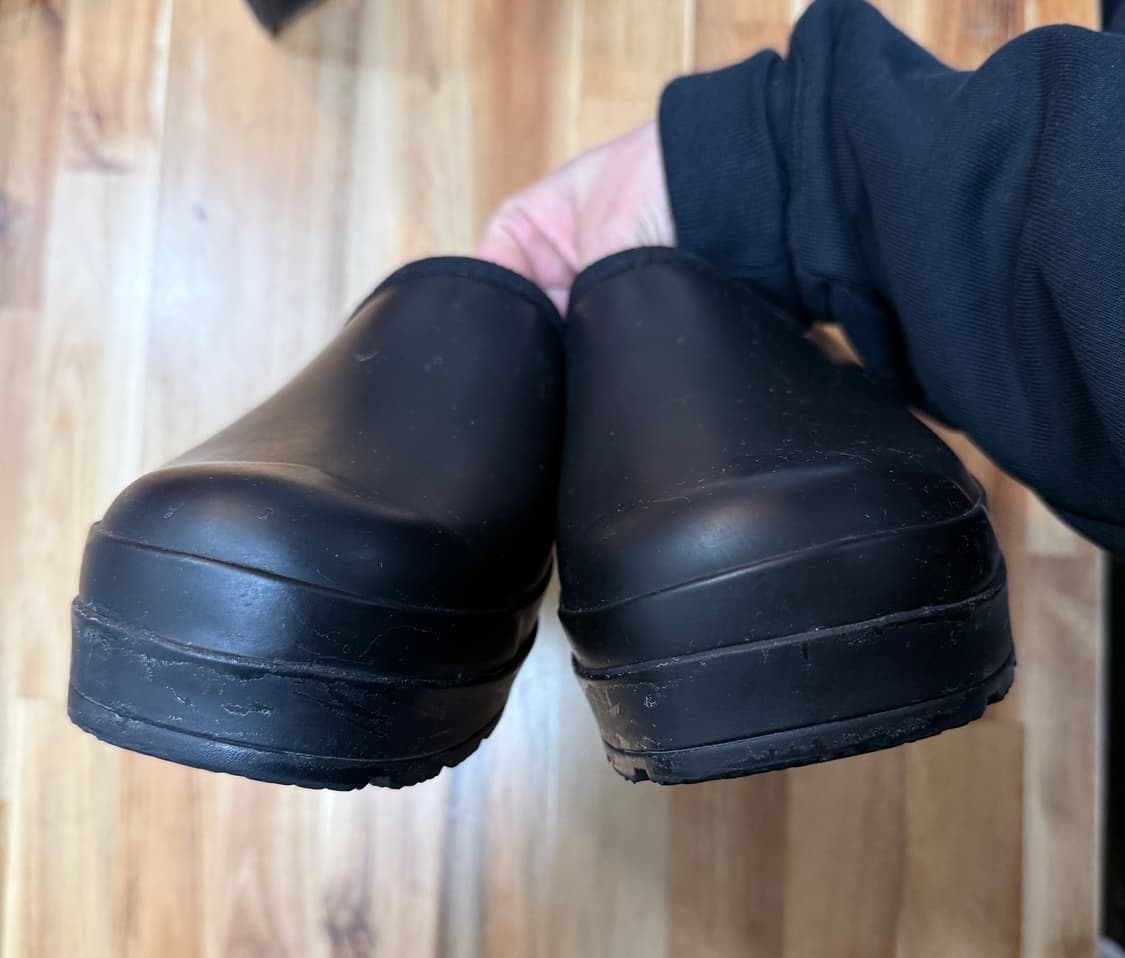 헌터 클로그 블랙 UK8 상품이미지4