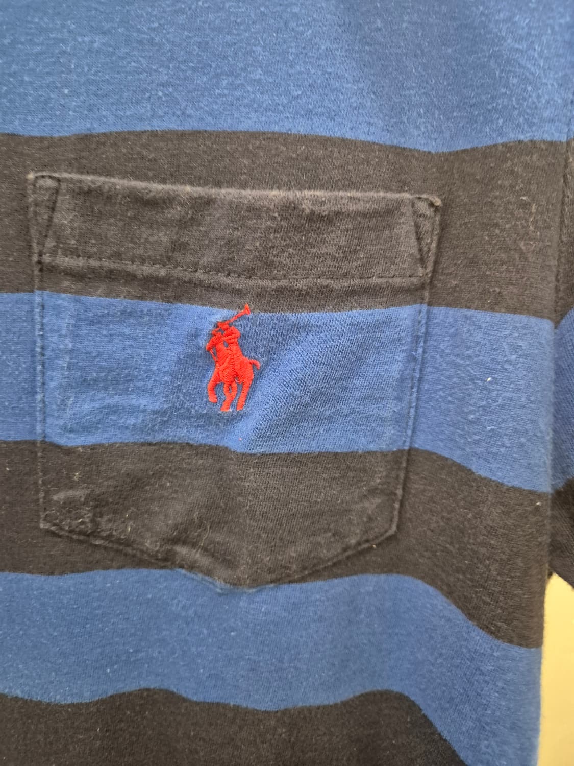 폴로 랄프로렌 스트라이프 반팔티 M 상품이미지4