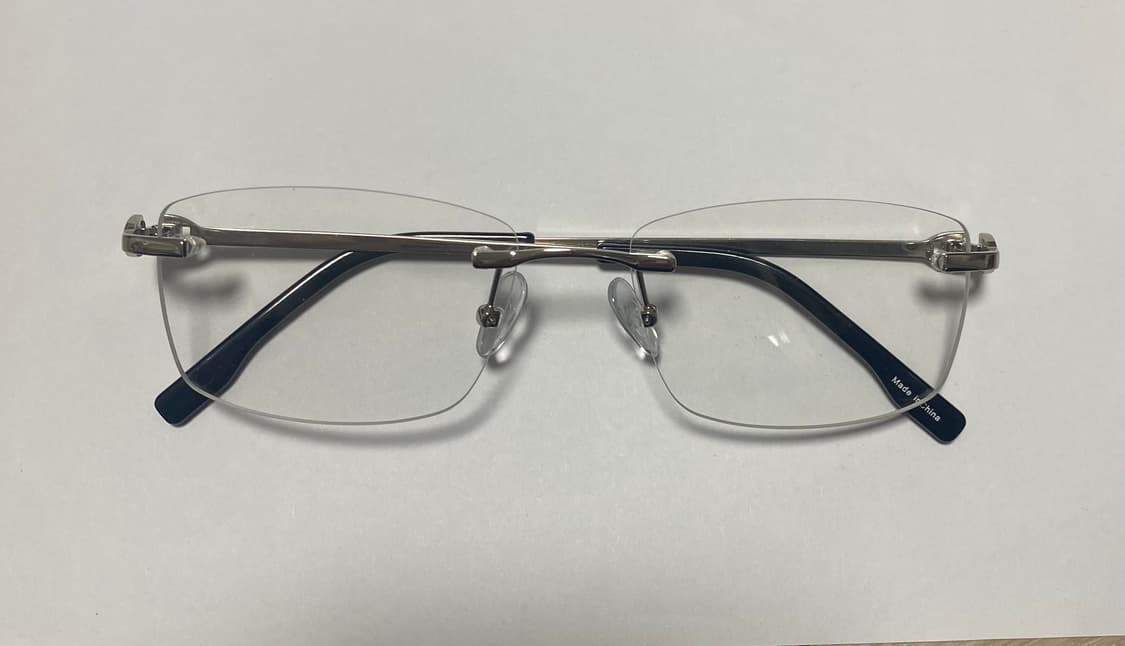 빈티지 긱시크 무테안경  상품이미지2