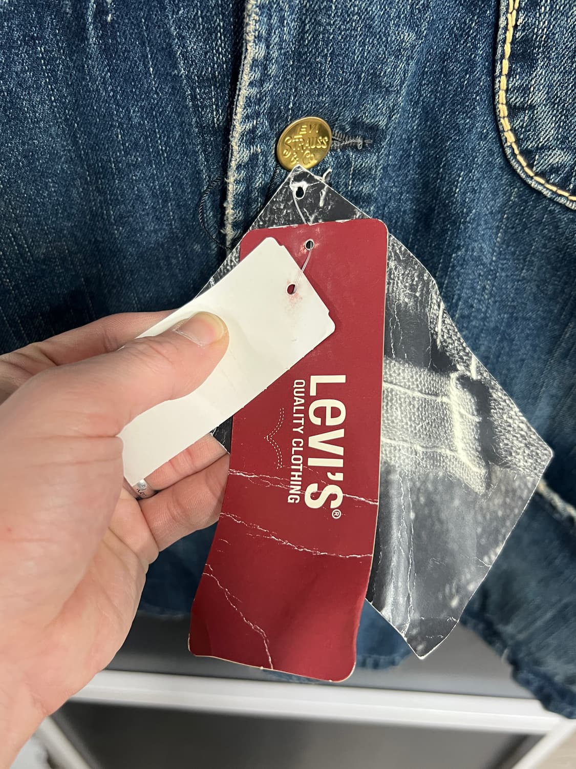 Levis 리바이스 레드룹 제팬 데드스탁 데님 자켓 상품이미지3