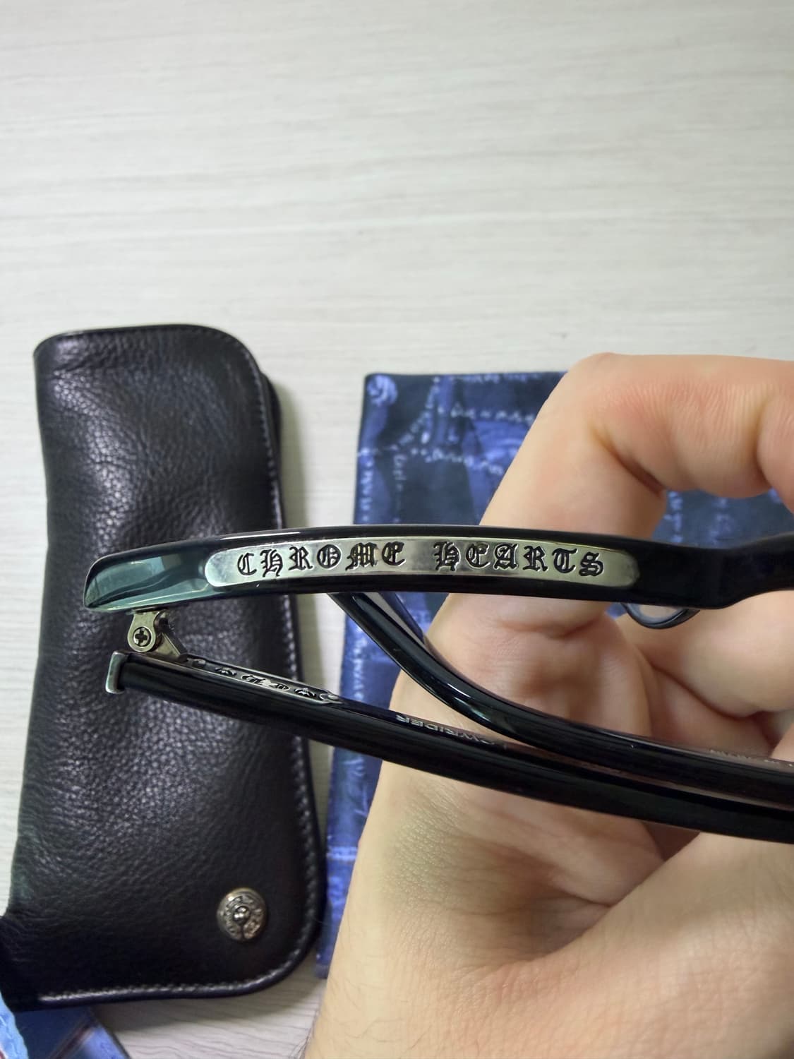 크롬하츠 로우라이더 유광 블랙 52사이즈 상품이미지4