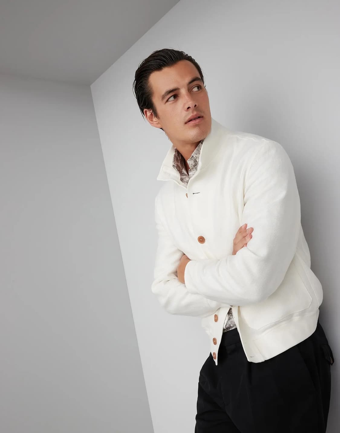 새상품) 브루넬로 쿠치넬리 24 F/w 봄버 자켓 상품이미지1