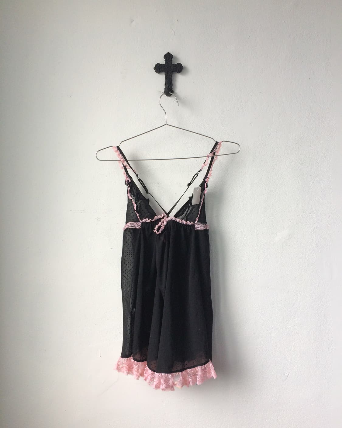 Ribbon frill slip sleeveless 상품이미지5
