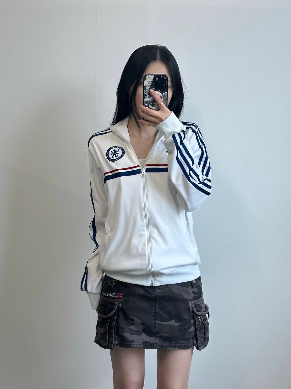 아디다스 첼시 대장급 화이트 트랙탑 져지 상품이미지1