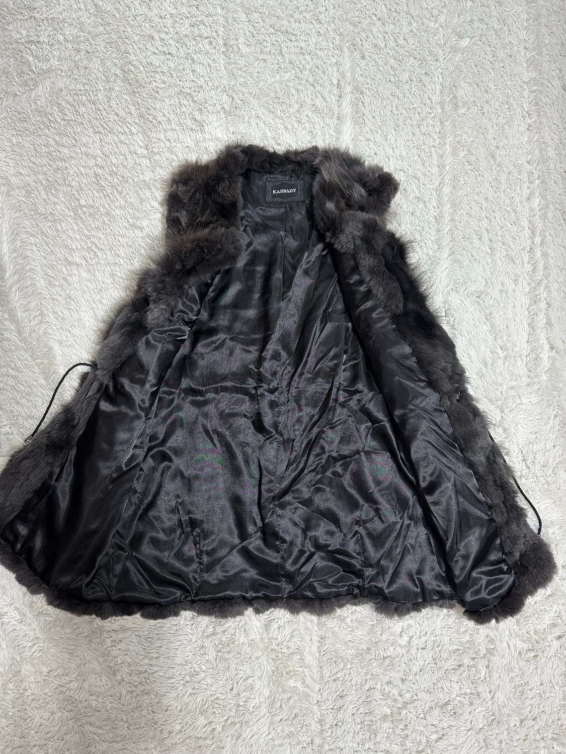 카샤바디 천연 여우 모피 조끼 66사이즈 상품이미지4