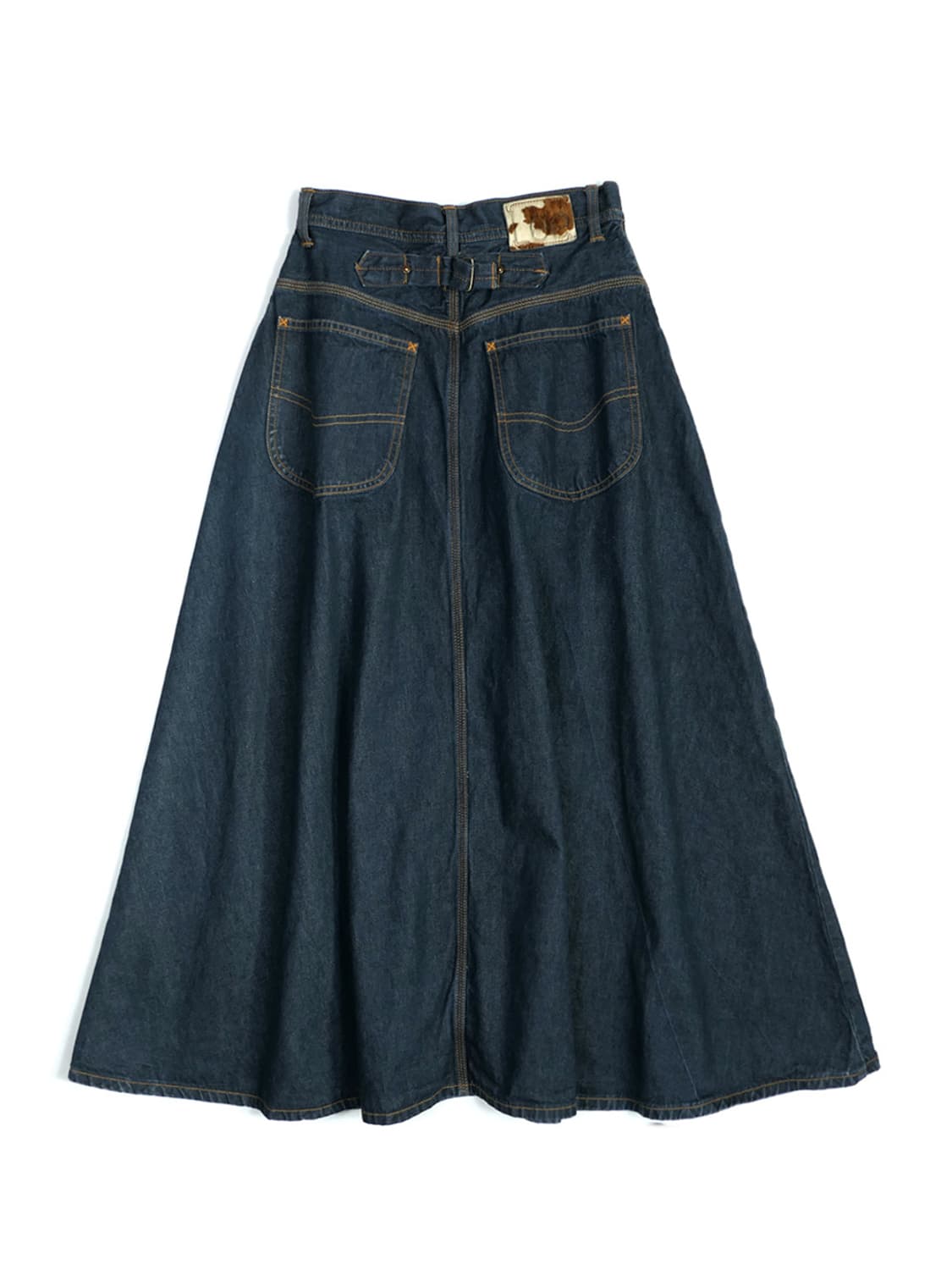 Lee cowgirl calfhair denim skirt 상품이미지3