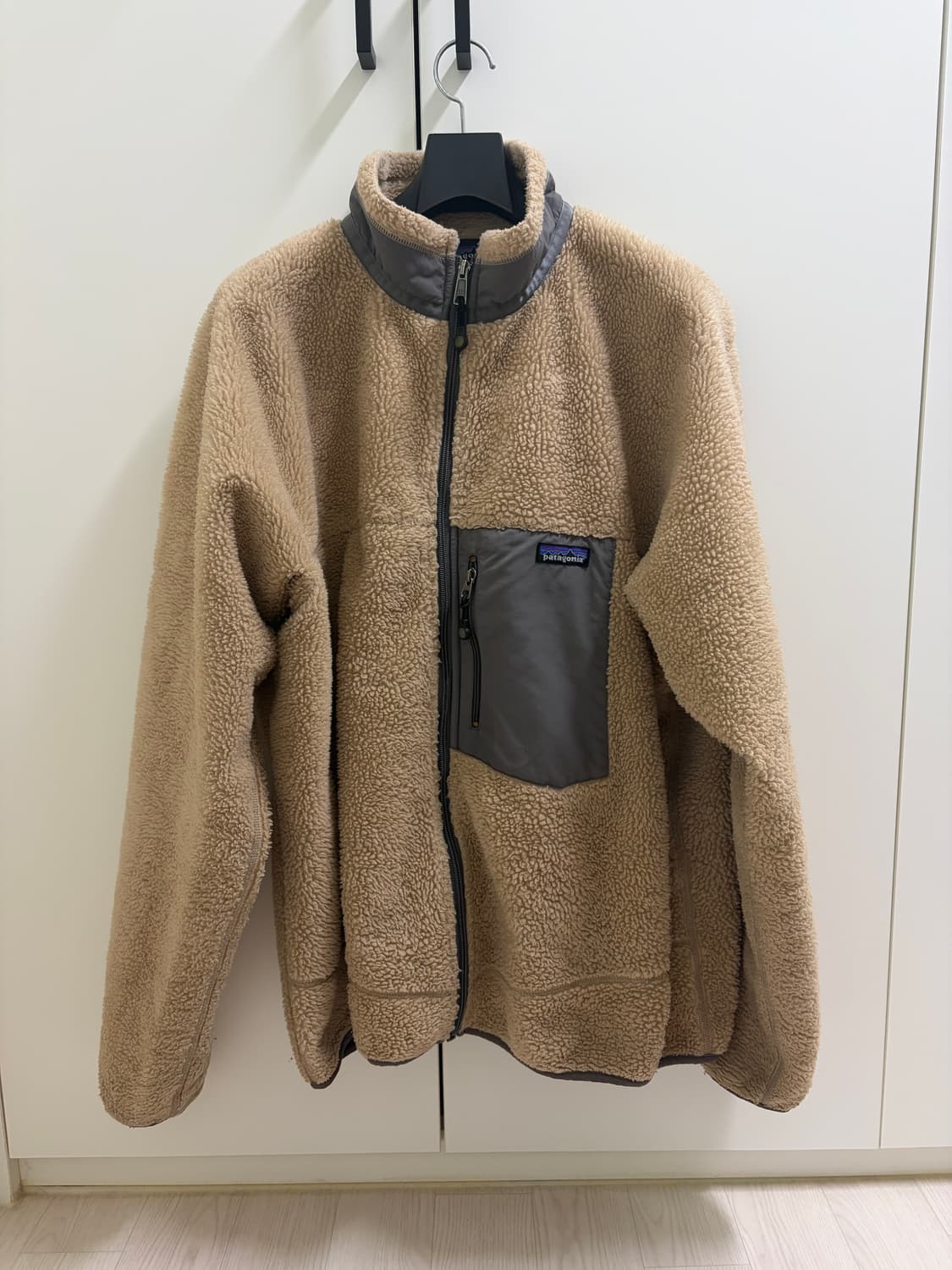 00s 파타고니아 레트로 딥파일 플리스 오트밀 그레이 자켓 상품이미지1