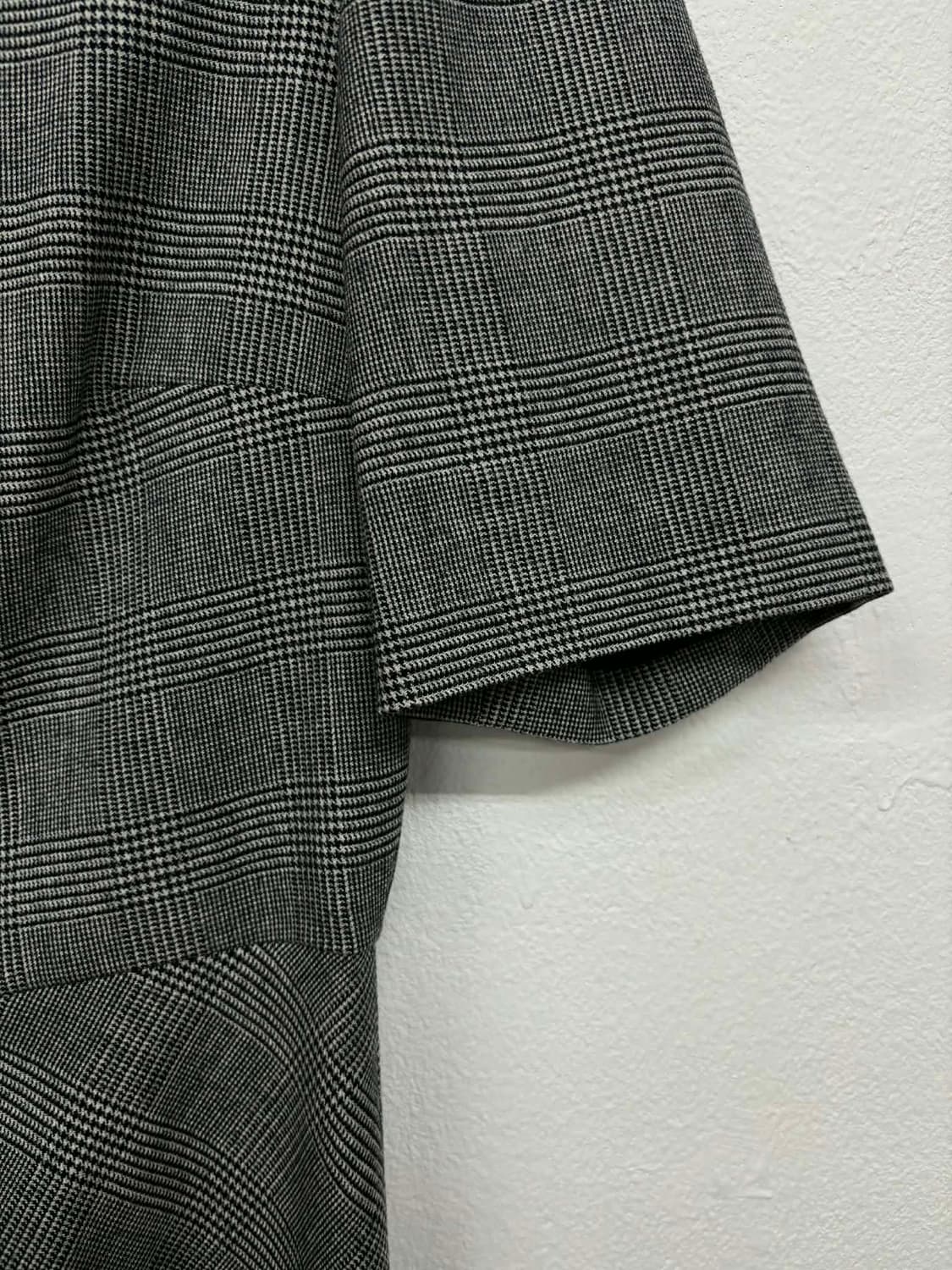 [40] 막스마라 스튜디오 플래드 프린트 반소매 시스 드레스 상품이미지4