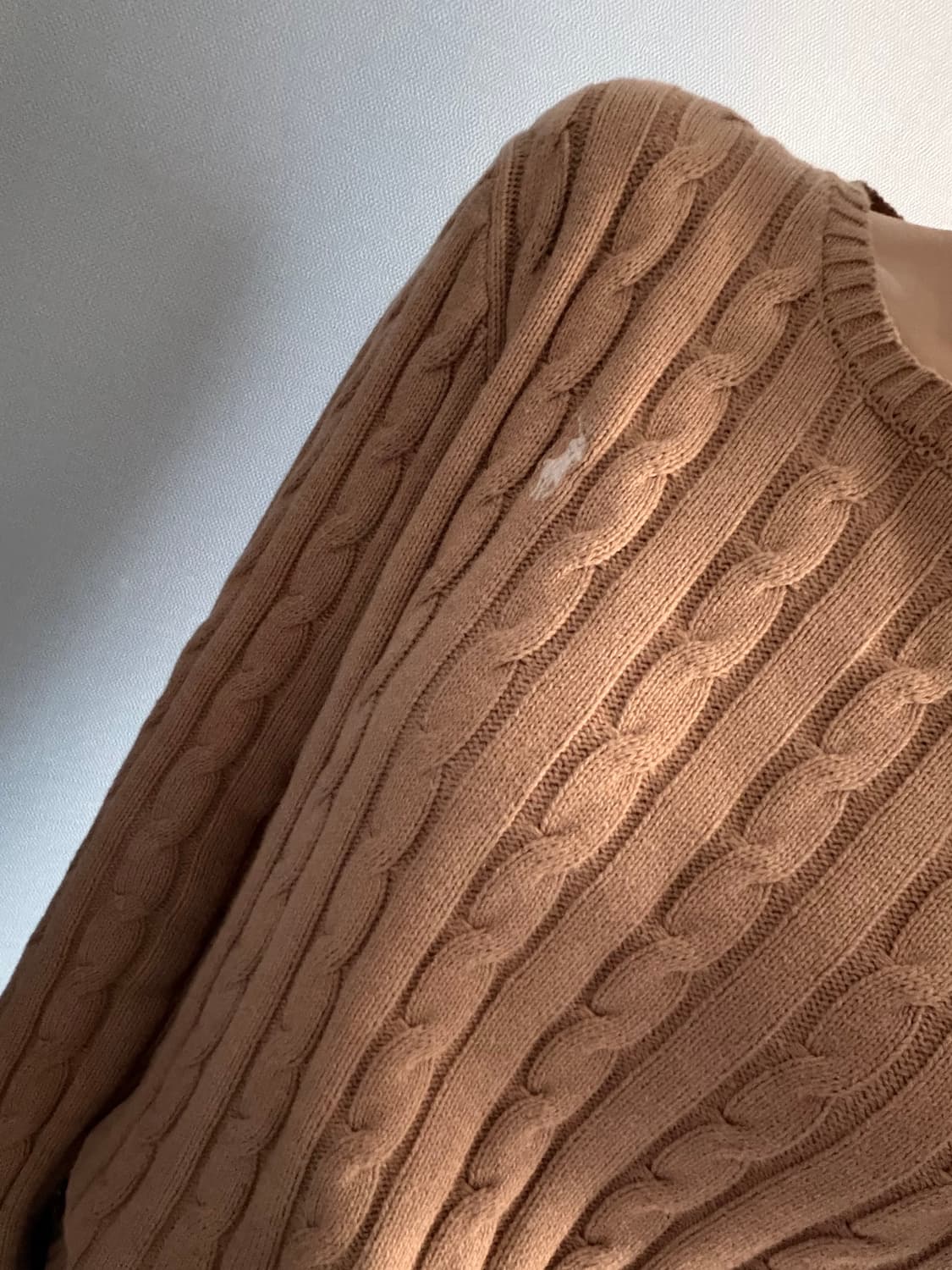 폴로 케이블 니트 상품이미지1