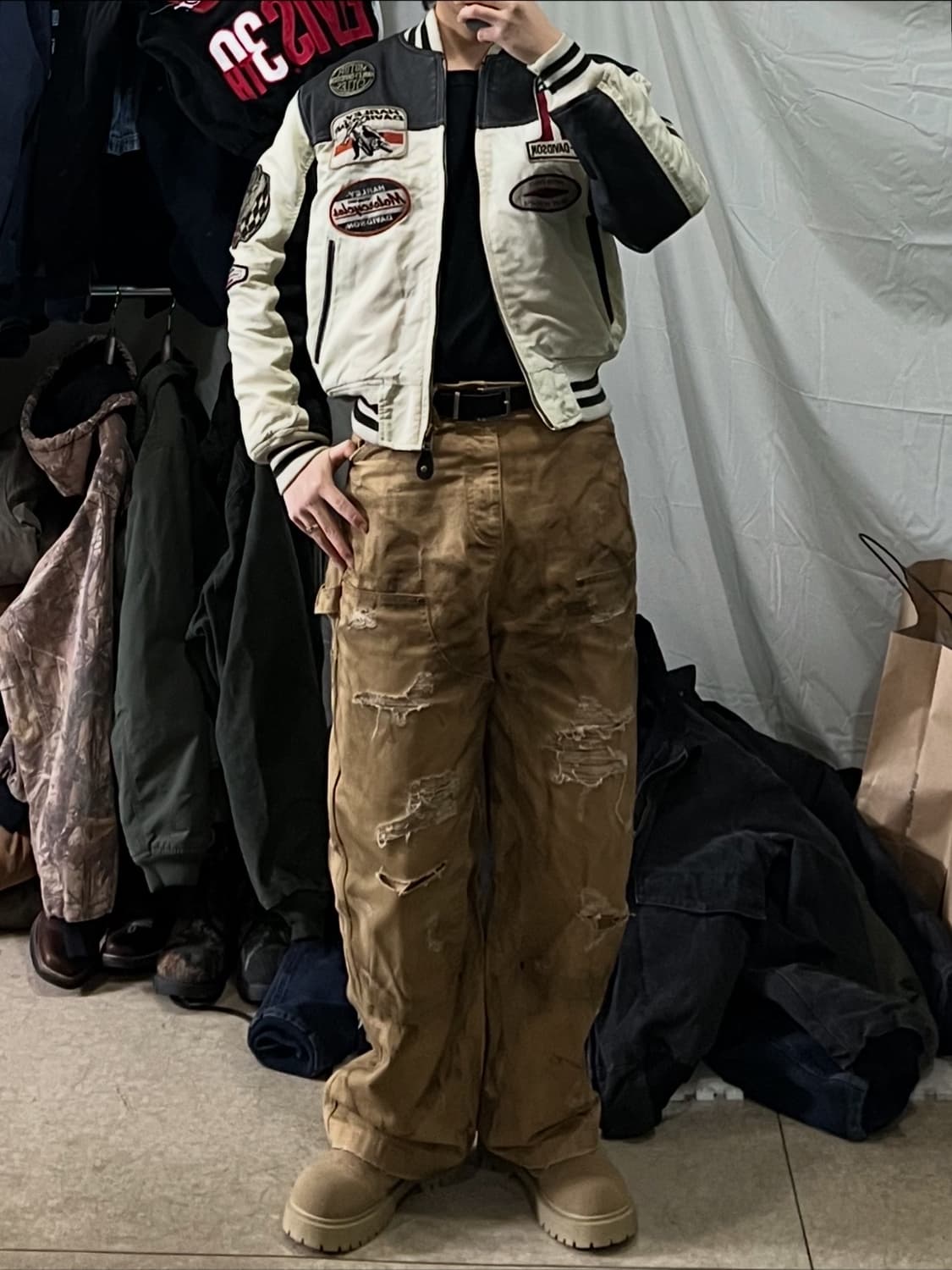 할리데이비슨 레이싱 라이더자켓 상품이미지4