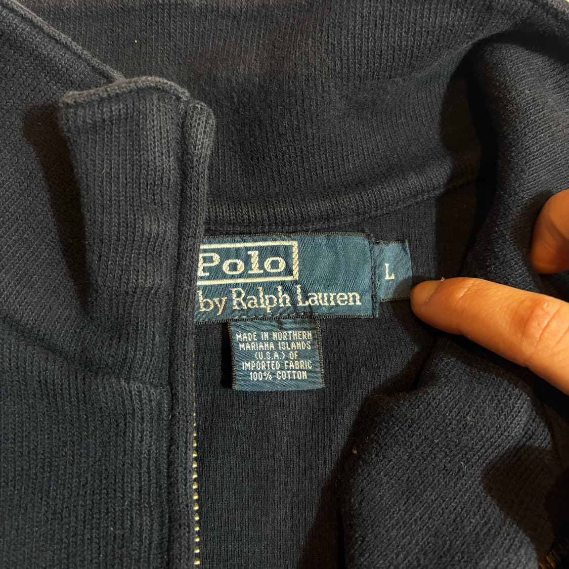폴로 랄프로렌 하프 집업 긴팔티 상품이미지4