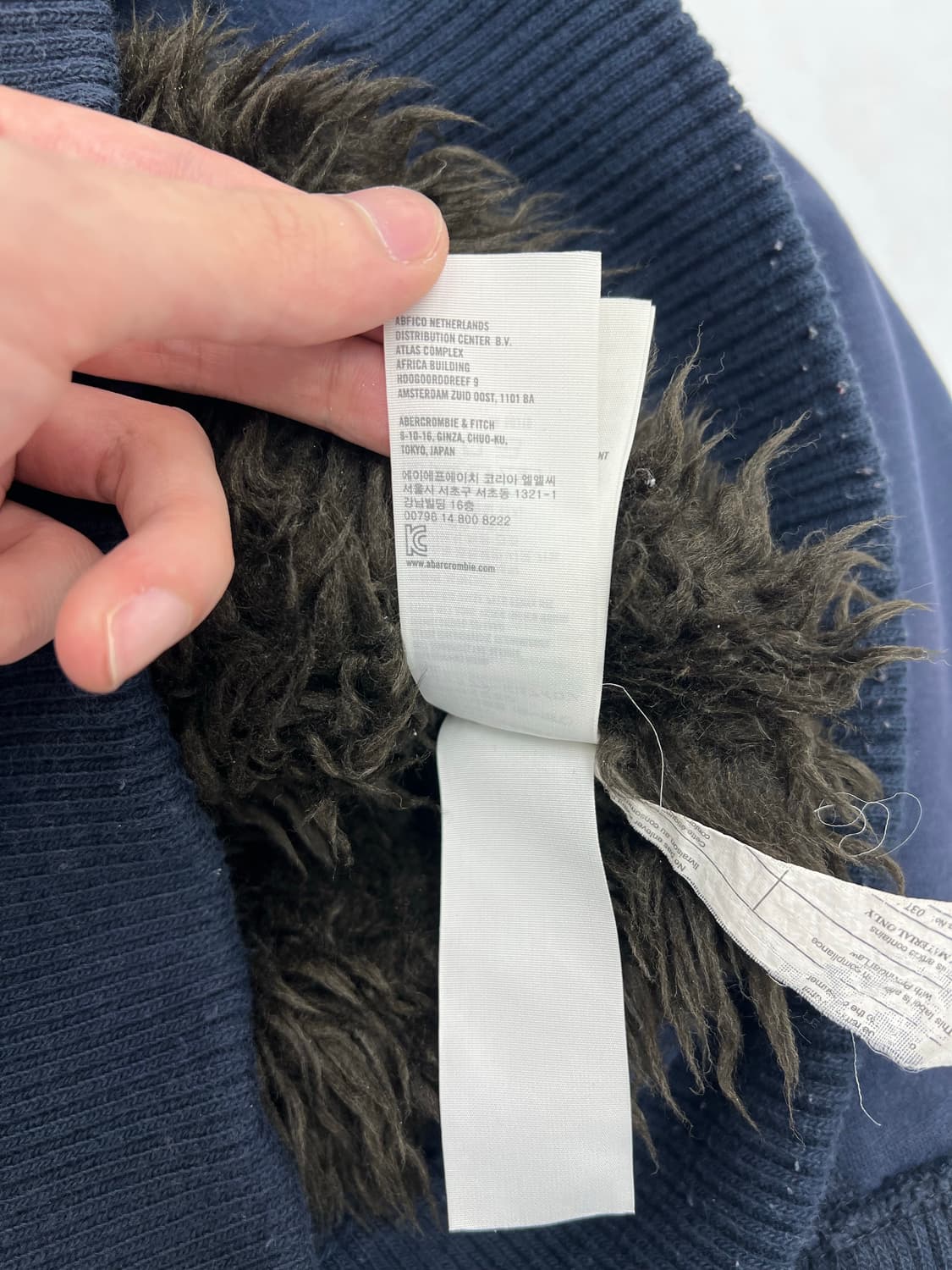 아베크롬비 울프죠 후드집업 상품이미지8