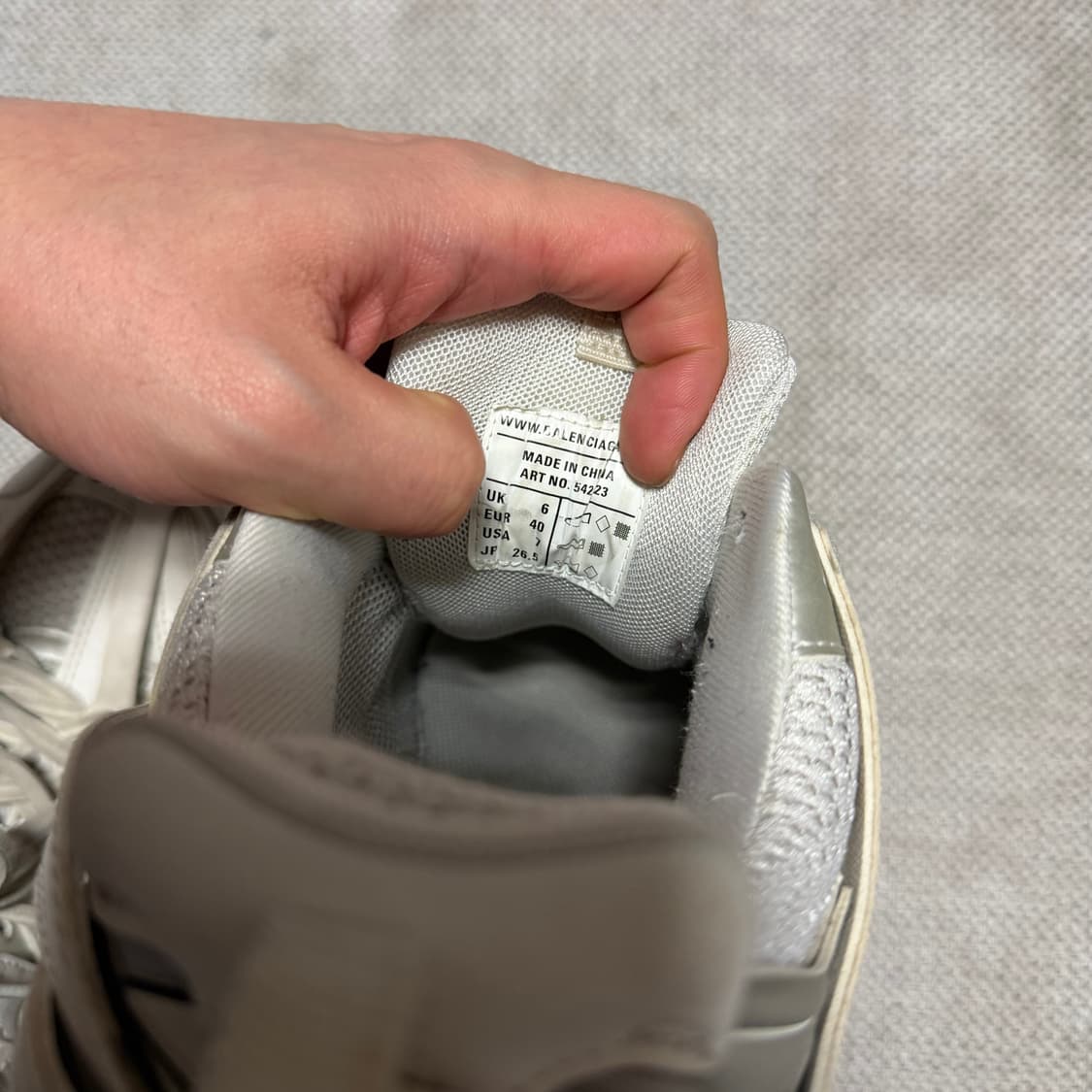 발렌시아가 트랙 스니커즈 40 상품이미지5