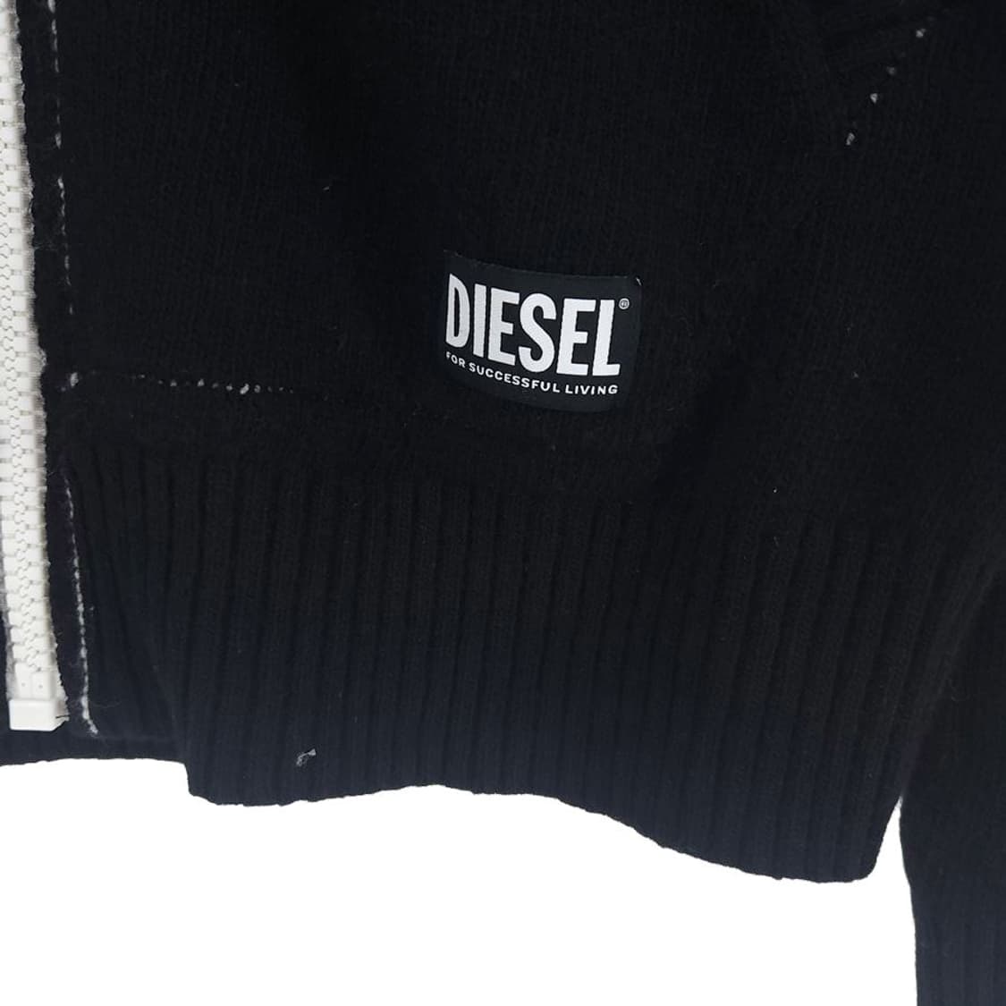 [남95]디젤 울혼방 니트 후드 집업[Y63-094] 상품이미지4