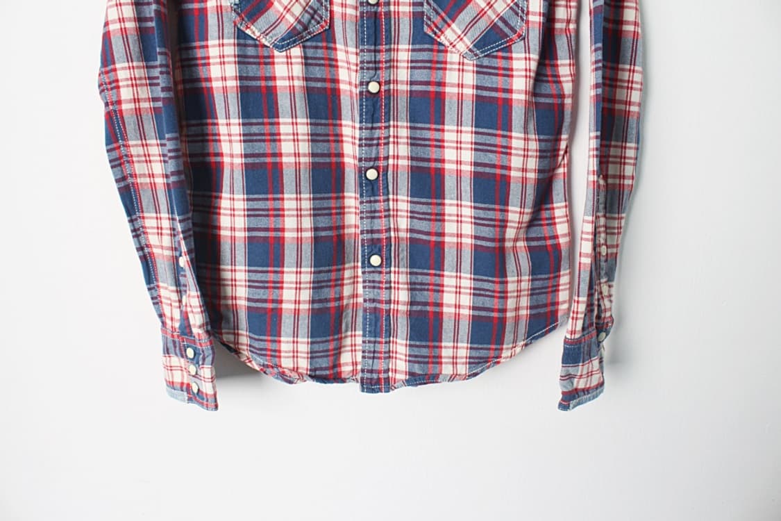 데니아 우먼 체크셔츠 상품이미지3