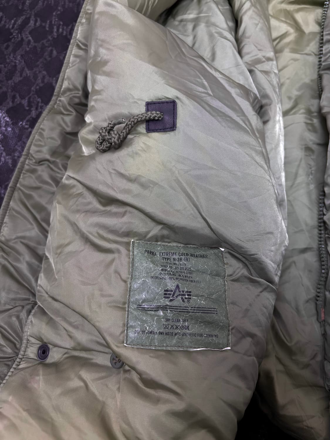 “Alpha indusries N-3b” Fur Parka 상품이미지9