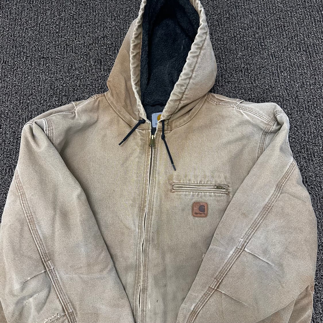 carhartt 칼하트 후드 데미지 워크자켓 XL 상품이미지2
