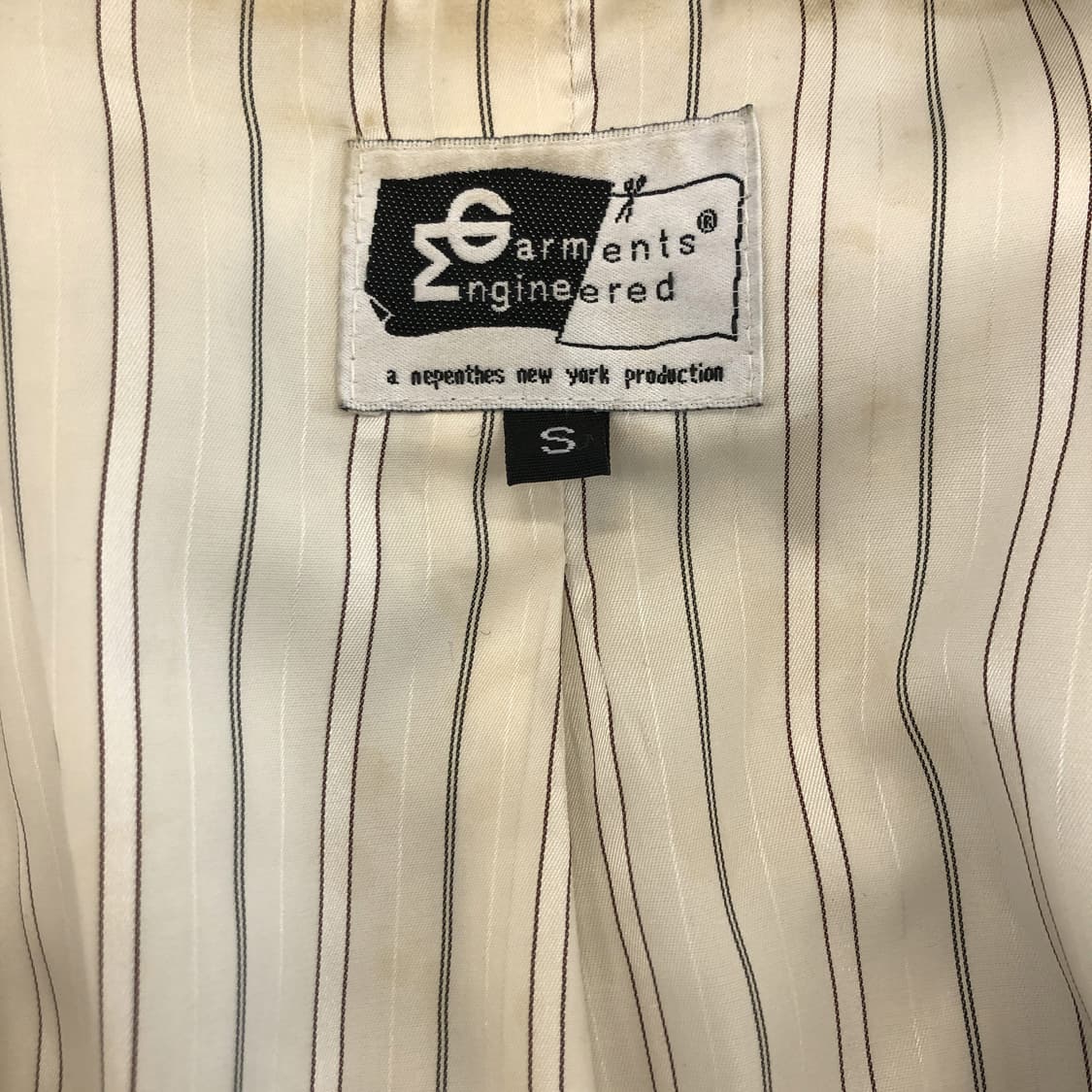 엔지니어드가먼츠 헤링본 트위드 울자켓 90-95  상품이미지7