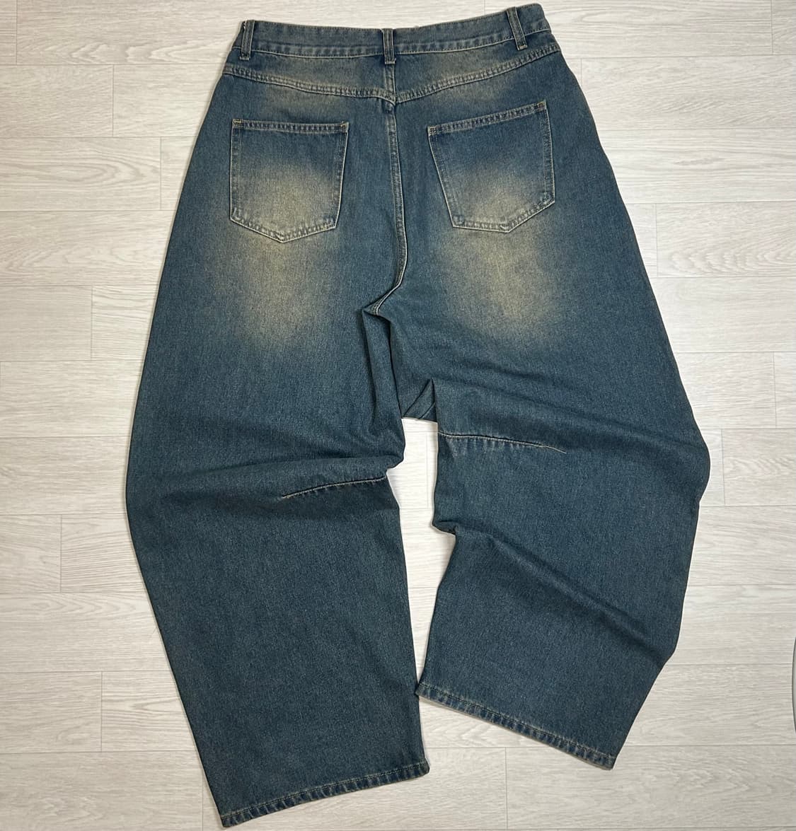 와이드핏 데님팬츠 (L) 상품이미지2