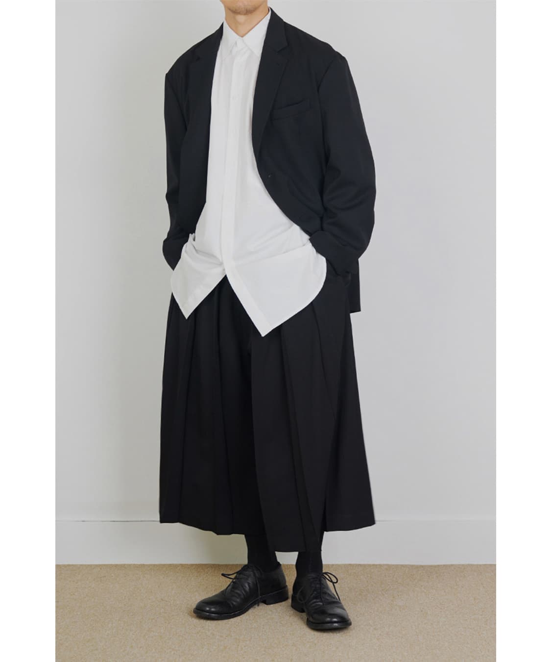 한블랙 하카마 팬츠 001 상품이미지2