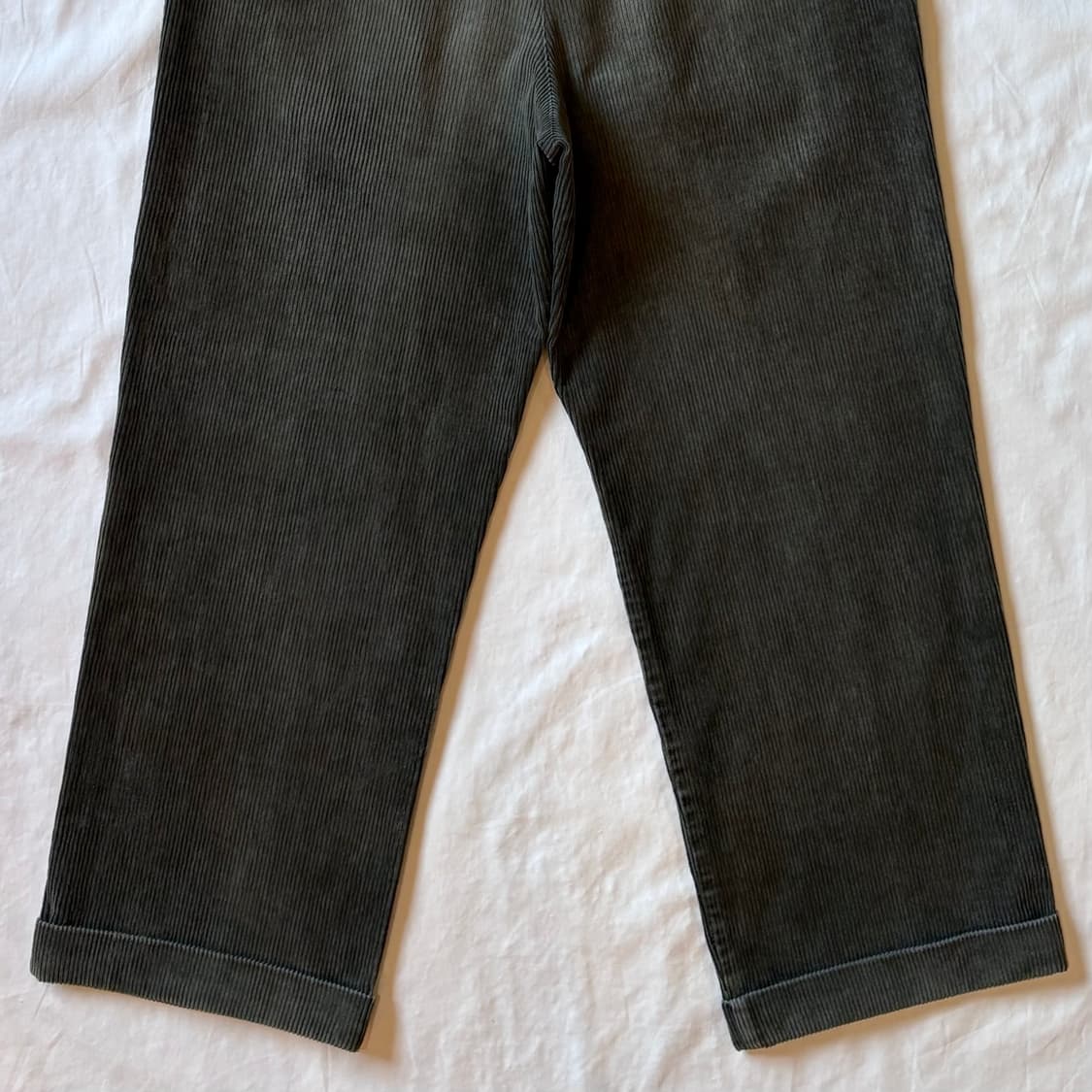 [ 30 ] 90s 폴로 랄프로렌 OG 투턱 코듀로이 커프 팬츠 상품이미지10