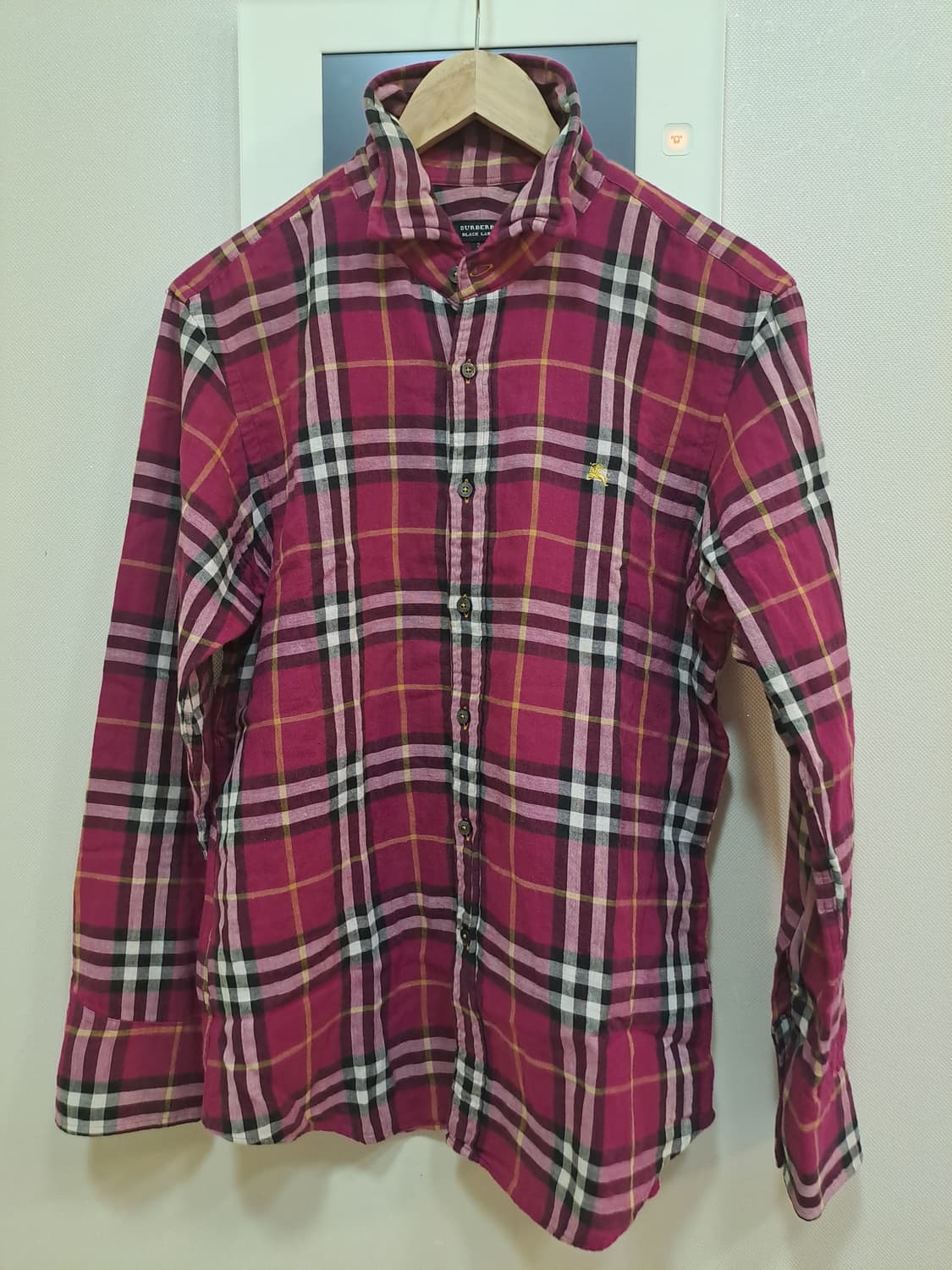 버버리 블랙라벨 체크셔츠(burberry blacklabel)2 상품이미지1