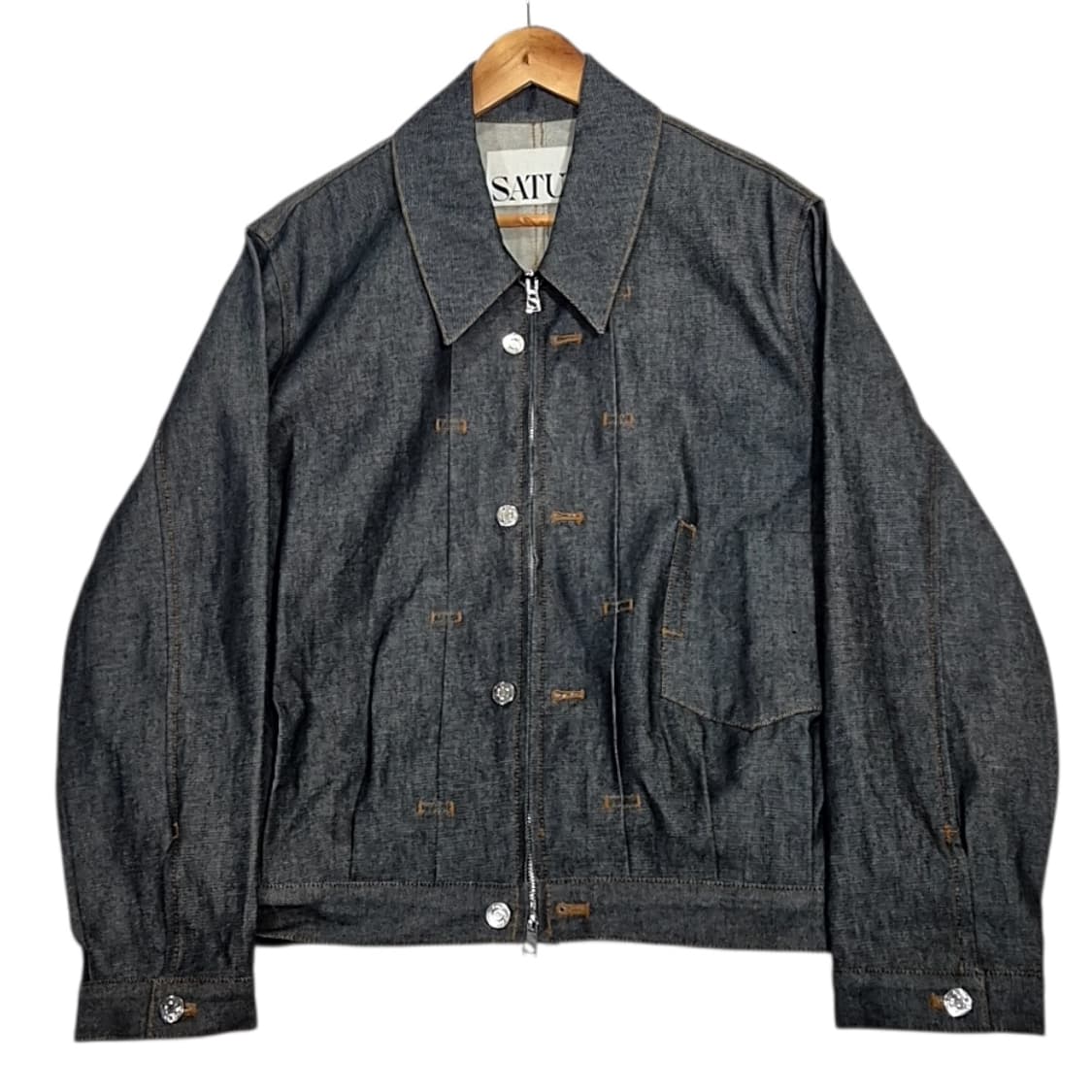 세터 카마로 집업 데님 자켓 상품이미지1