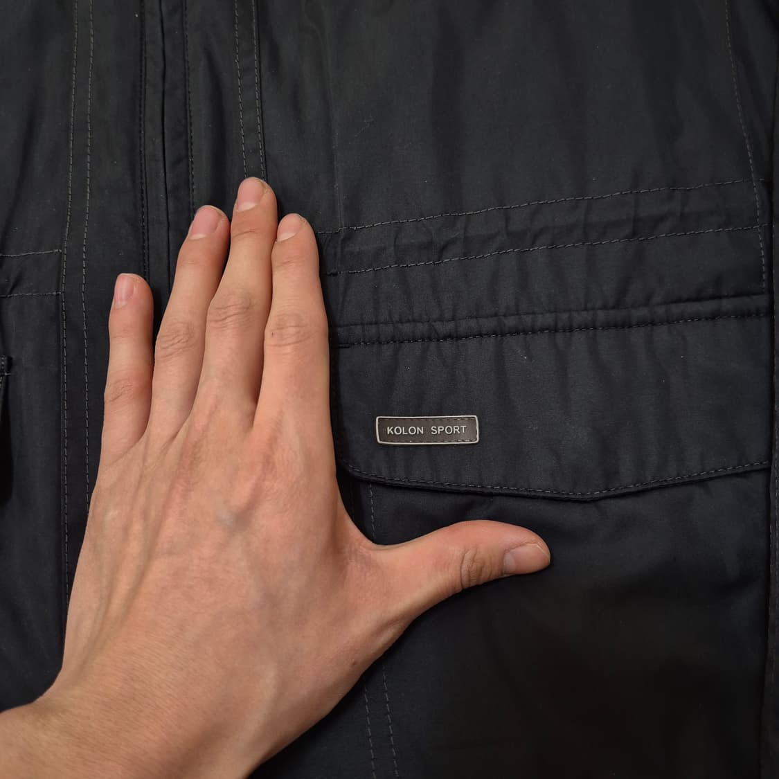 코오롱 스포츠 등산복 바람막이 자켓 M(95) 상품이미지4