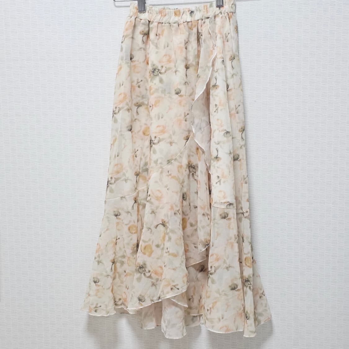 일본빈티지)언발 프릴 페어리모리걸 로즈스커트 상품이미지1