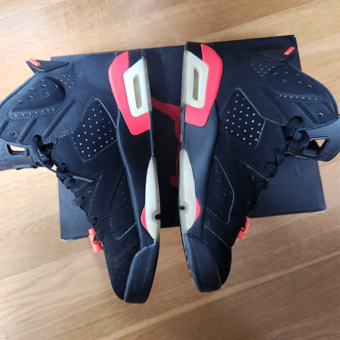 2014 조던6 블랙인프라레드 275 상품이미지5