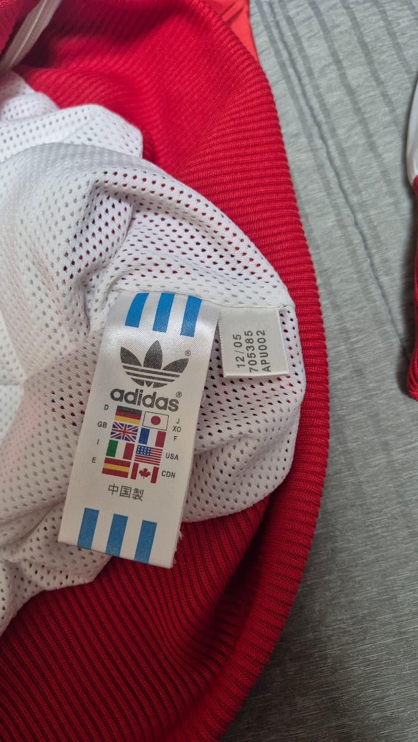 [XO, 105] 아디다스 영국 져지 트랙탑 바람막이 상품이미지5