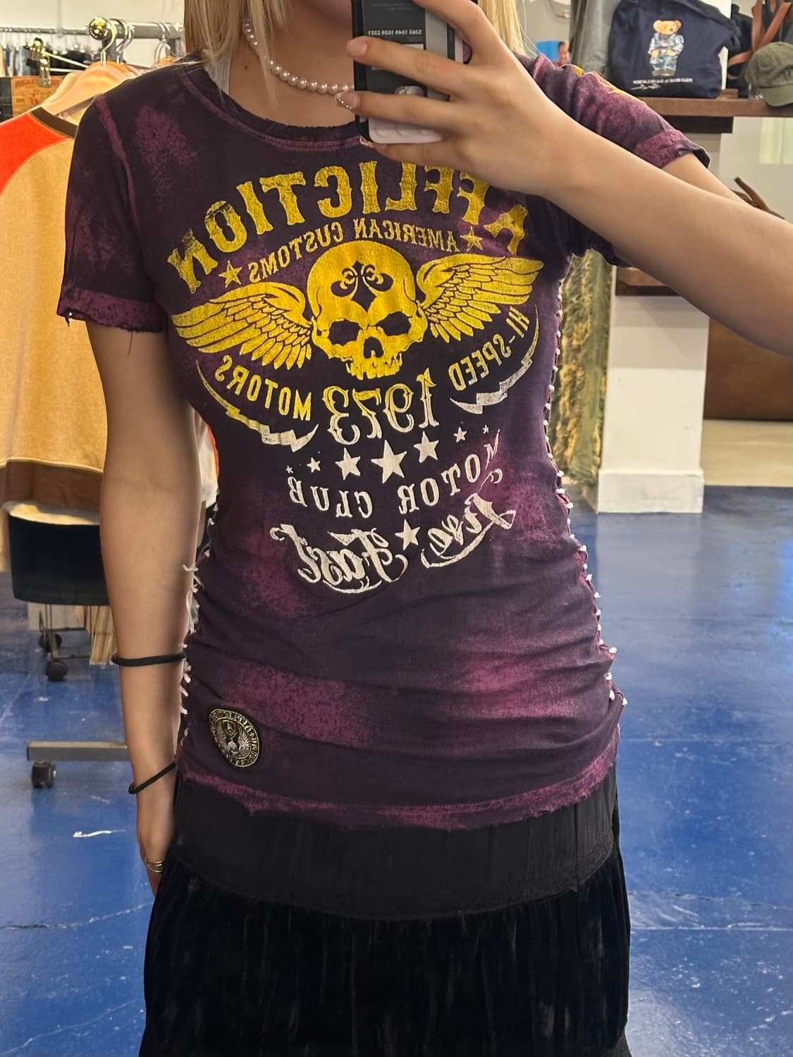 Affliction 펑크 반팔티 상품이미지1