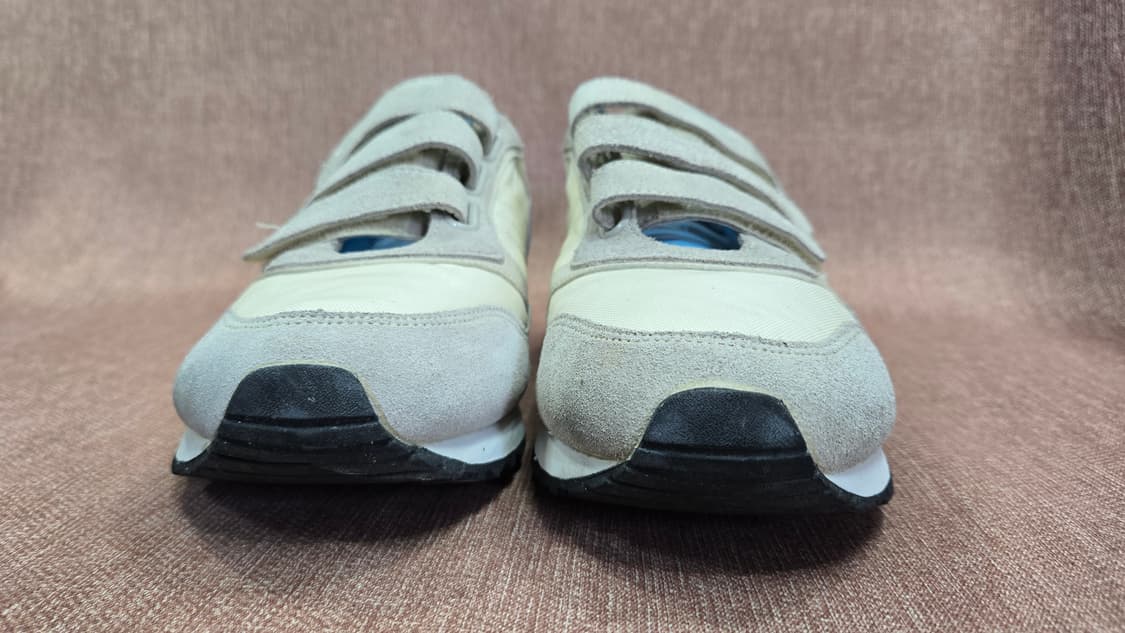 EXR 일회착용275mm-  벨크로 찍찍이 운동화 아이보리/블루 상품이미지3