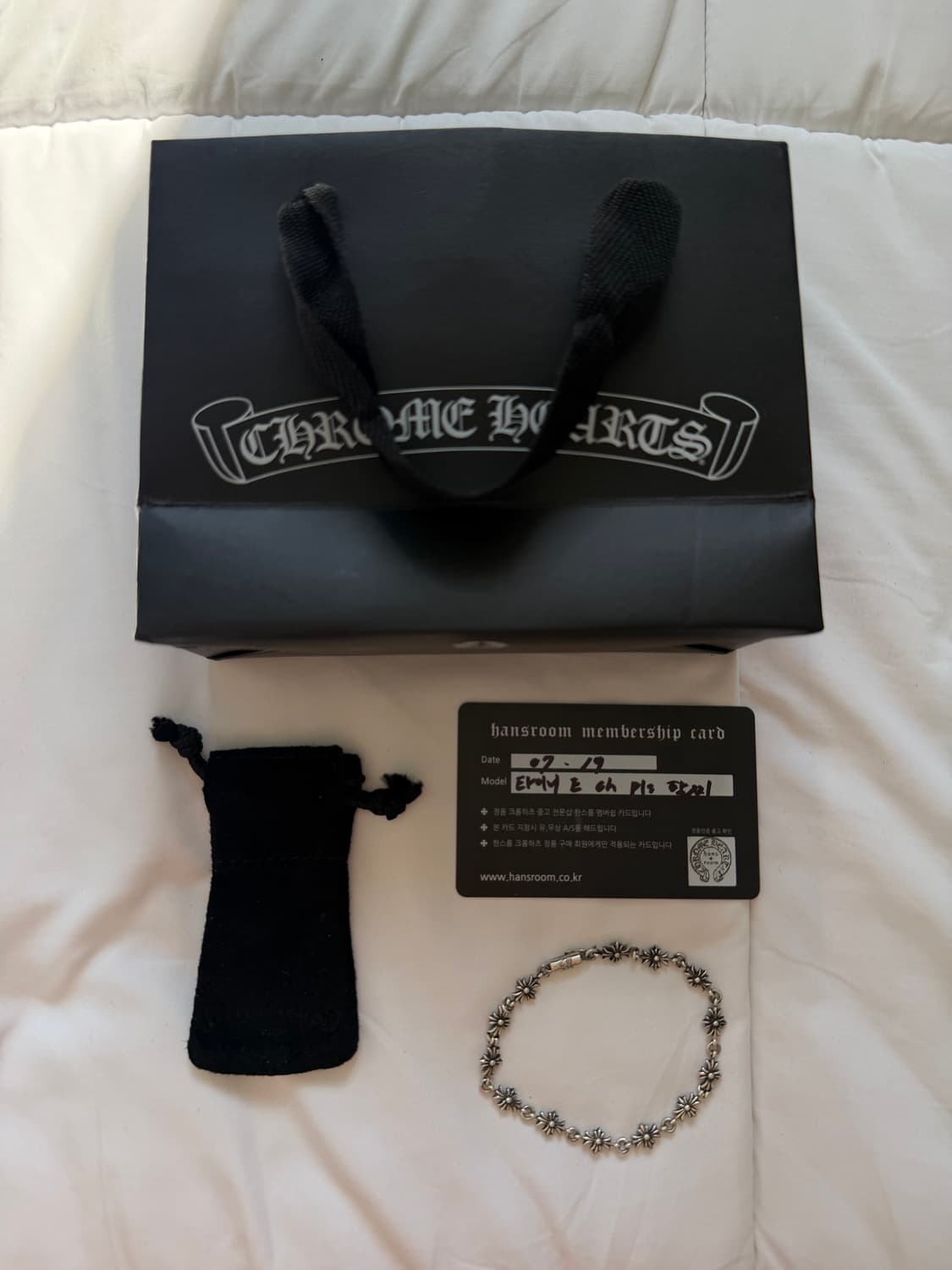 크롬하츠 타이니 e ch plus 팔찌 상품이미지1