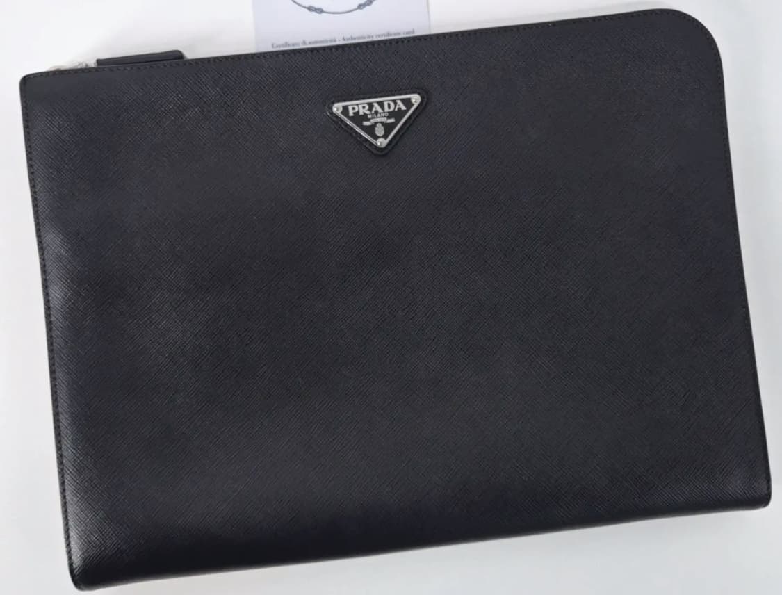 [정품] 프라다 사피아노 클러치 백 (S급 / 풀구성) 상품이미지1