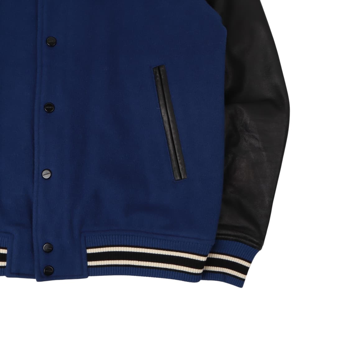 라코스테 울 레더 바시티 자켓 상품이미지4