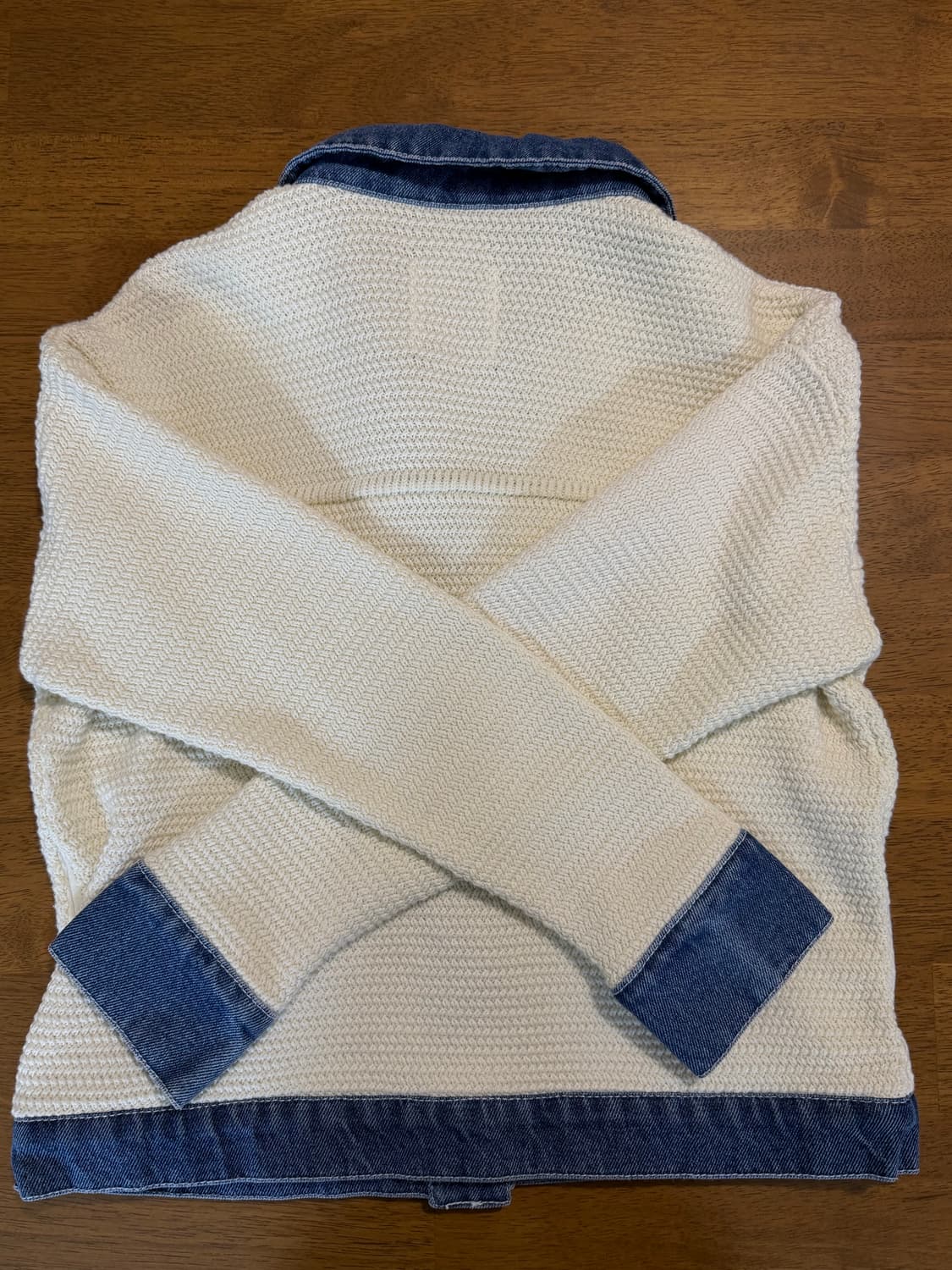 제니 산드로 트위드 데님 자켓 상품이미지5