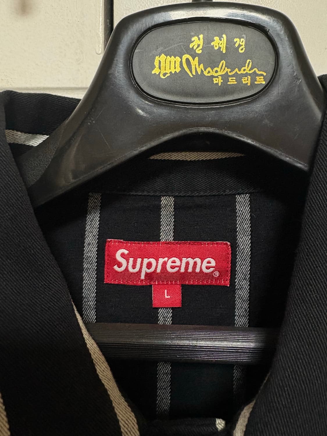 슈프림 스트라이프 샵자켓 상품이미지3