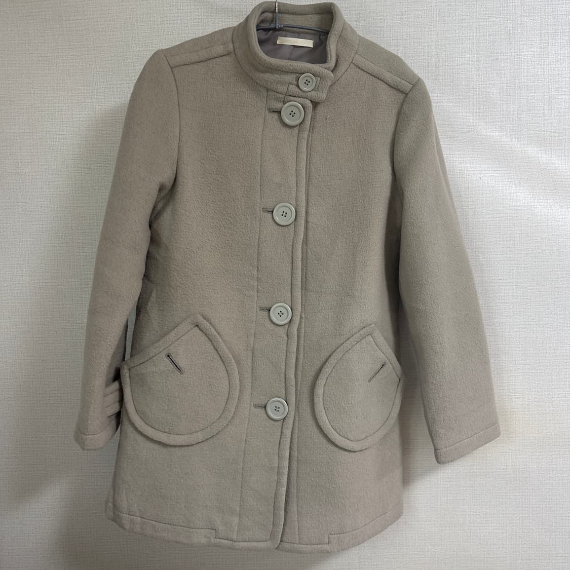 일본 빈티지 모리걸 울 코트 상품이미지1