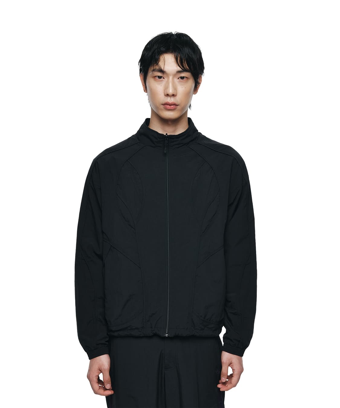 산산기어 x 롤 리버시블 보이드 본 자켓 블랙 상품이미지1