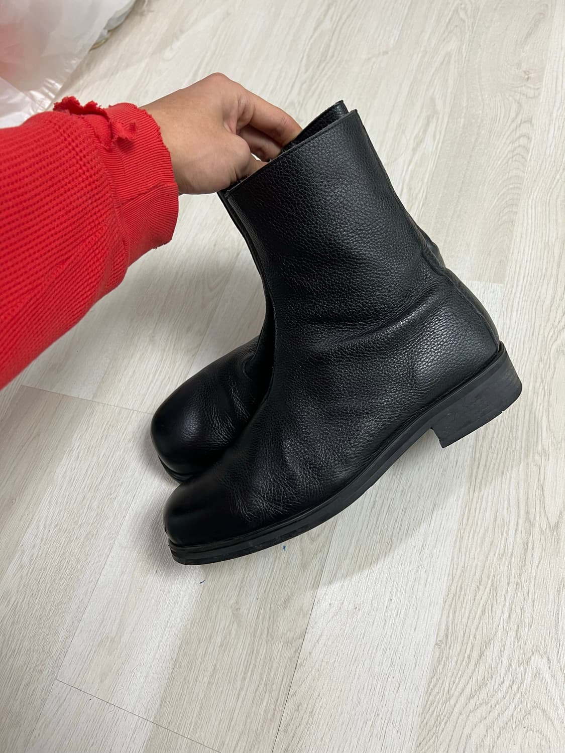 소가죽 수제화 부츠 상품이미지3