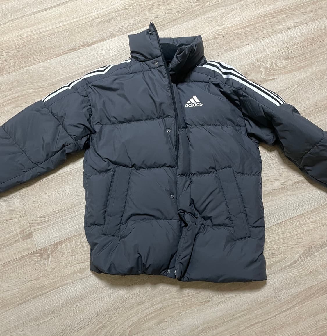 아디다스 3ST 푸퍼 다운 패딩 자켓 숏패딩 아우터 상품이미지2