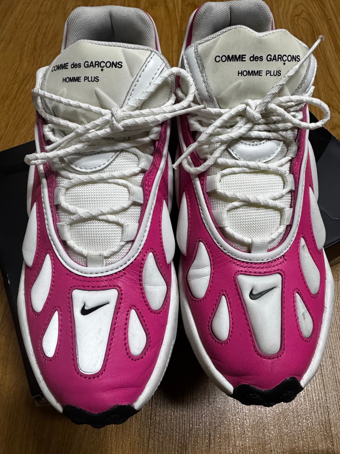 나이키 꼼데가르송 플러스 센스 96 핑크화이트 상품이미지1