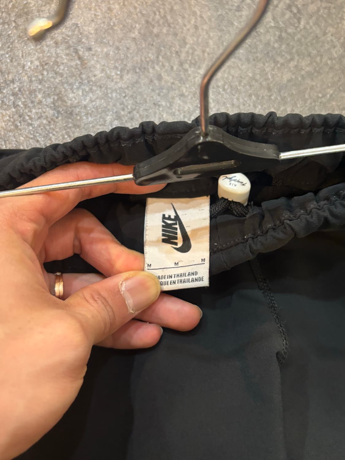 나이키 X 피어오브갓 런닝 팬츠 블랙 M 상품이미지5