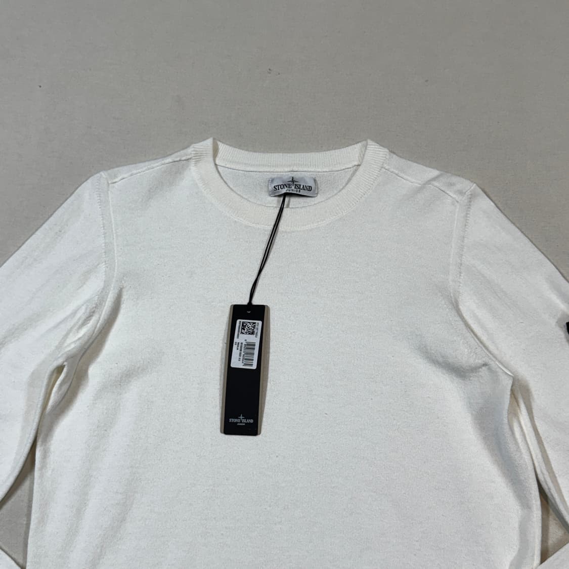 여S) 스톤아일랜드 주니어 와펜 롱슬리브 코튼 니트 정품 상품이미지3