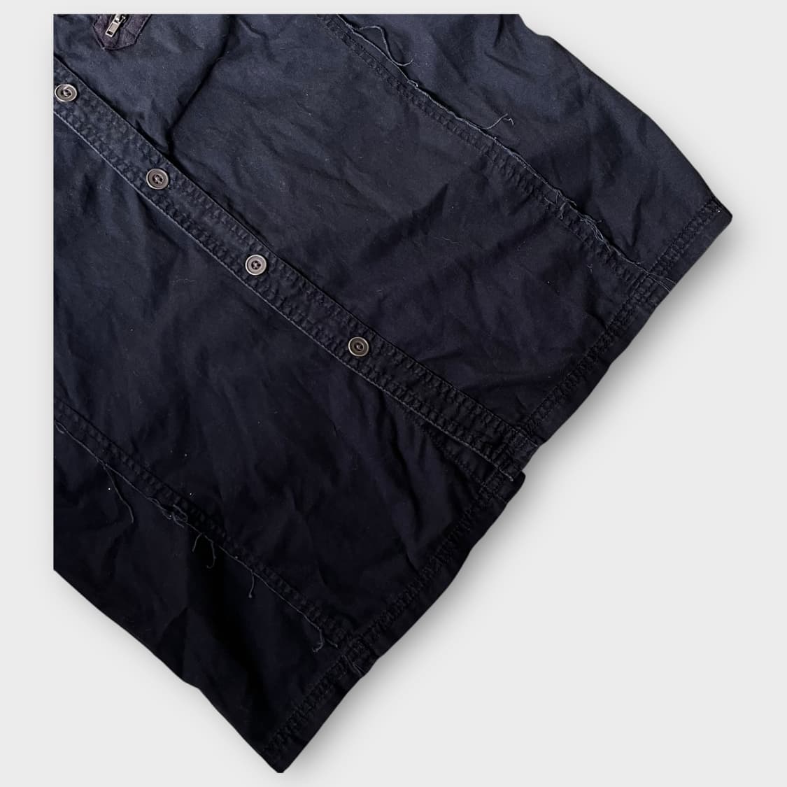 Japanese Vintage . 그런지 락시크 하프 셔츠 상품이미지4