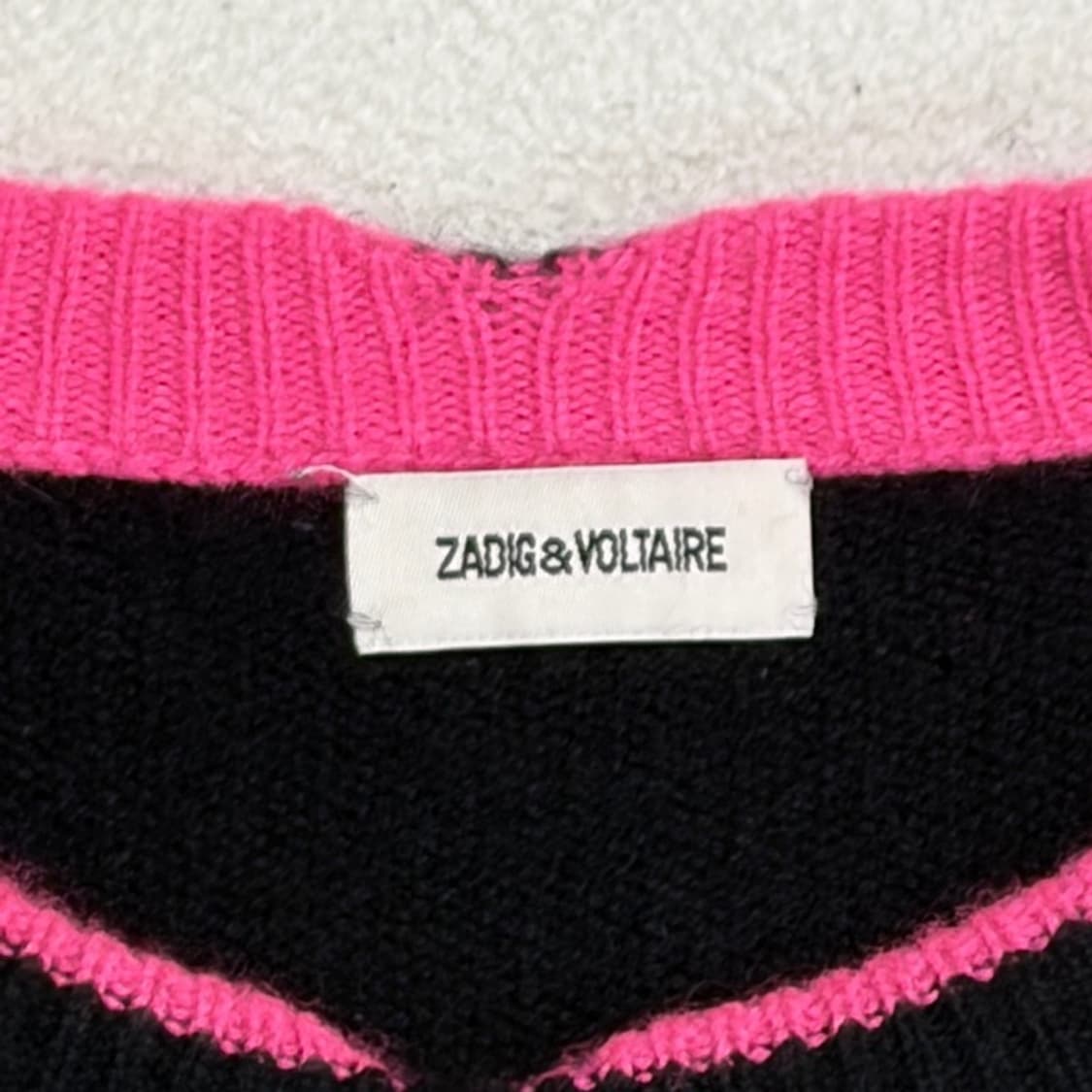 ZADIG&VOLTAIRE 100% 캐시미어 니트 S 상품이미지5