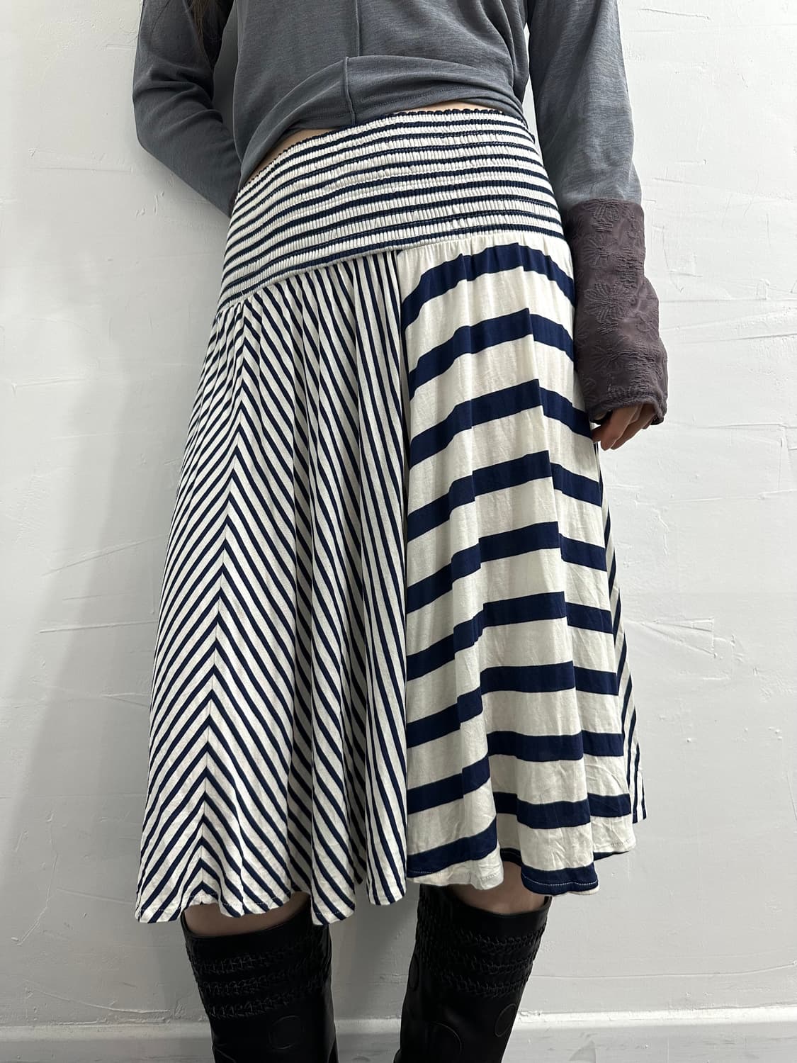 kenzo stripe skirt 상품이미지2