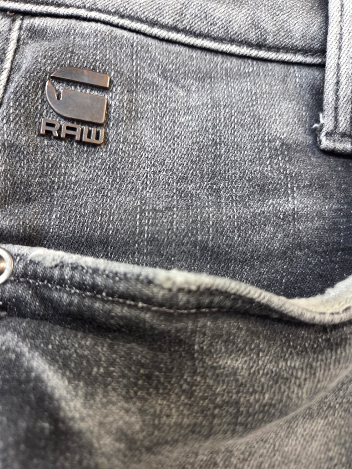 G-Star RAW 워싱 데님 바지(W28/L30)남여공용 상품이미지3