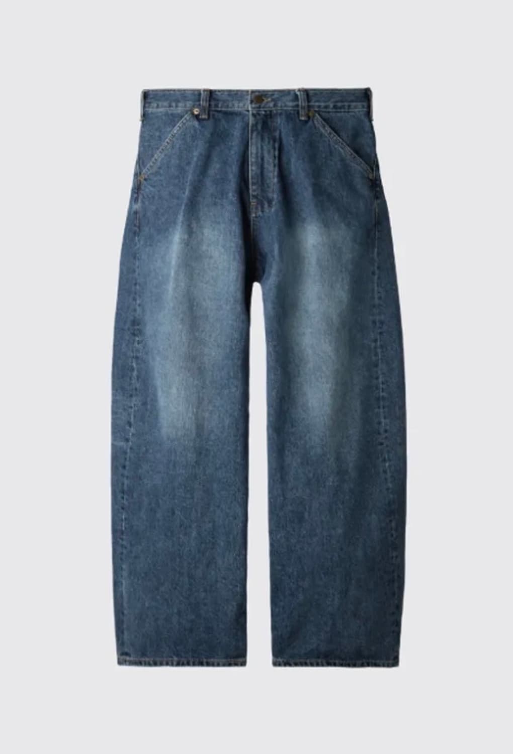 해칭룸 와이드 커브진 블루 2 상품이미지2